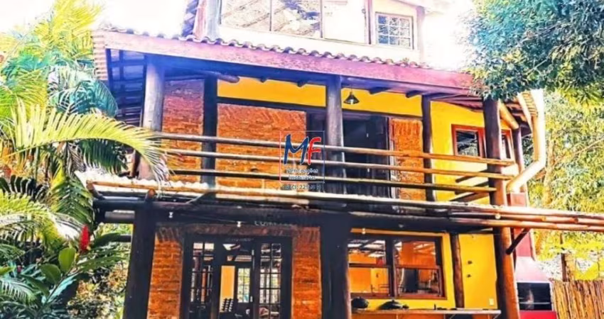 Excelente casa  cond. fechado em Ilhabela SP,  181m² a.c., 3 suítes, sala , cozinha americana, varanda e 2 vagas (REF 20.587)