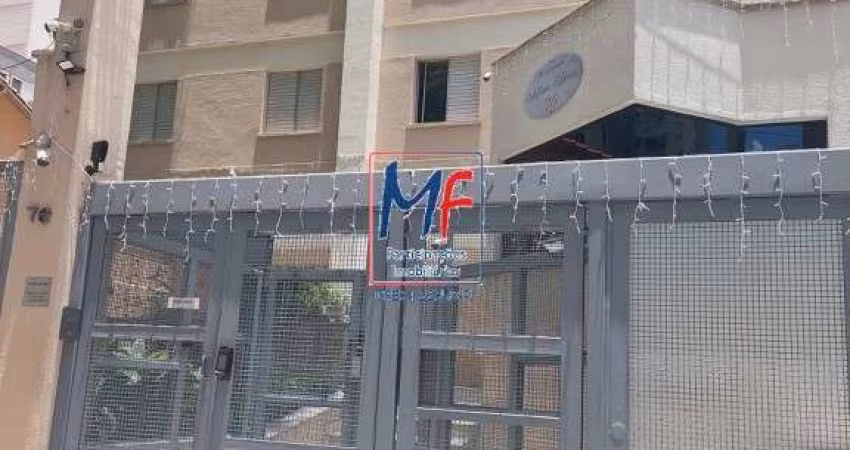 Excelente Apartamento em  Moema , muito bem localizado com  40m² a.u, com 1 dormitório, sala, living 2 ambientes, piscina , salão de festas e 1 vaga. REF  20.805
