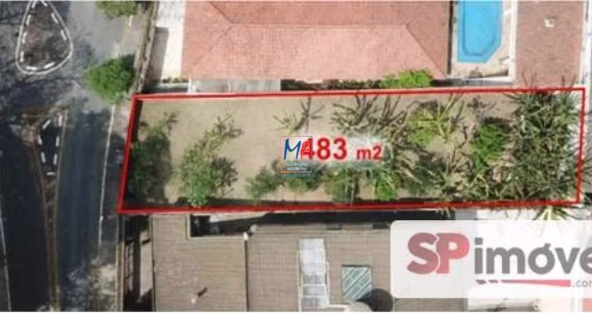 Excelente terreno no Jardim Leonor Mendes de Barros, com 483 m² de área, 11m de testada, 42m de fundos, nas proximidades do Metrô Tucuruvi (REF 20.892)