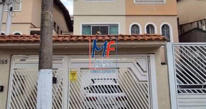 Excelente sobrado na Vila Nova Mazzei, com 150m² a.u., 3 dormitórios (1 suíte), sala, cozinha, lavanderia, home office, espaço gourmet, churrasqueira, 2 vagas (REF 20.872)