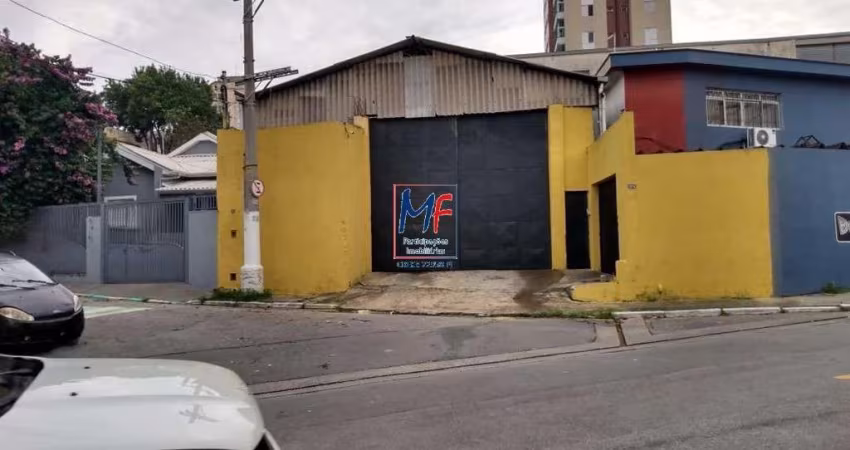 Excelente galpão na Vila Isolina Mazzei, 1300m² a.u., com pé direito alto, entrada para carretas, banheiro, depósito, Zoneamento ZM, 2 vagas (REF 20.890)