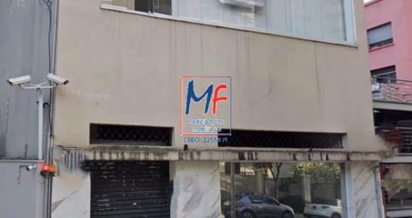 Excelente prédio comercial com  2 pavimentos, na Consolação , terreno 240 m² , 526 m²  a.c. 7,46 metros de testada. Zoneamento ZEU. Agende já a sua visita. REF: 20.925