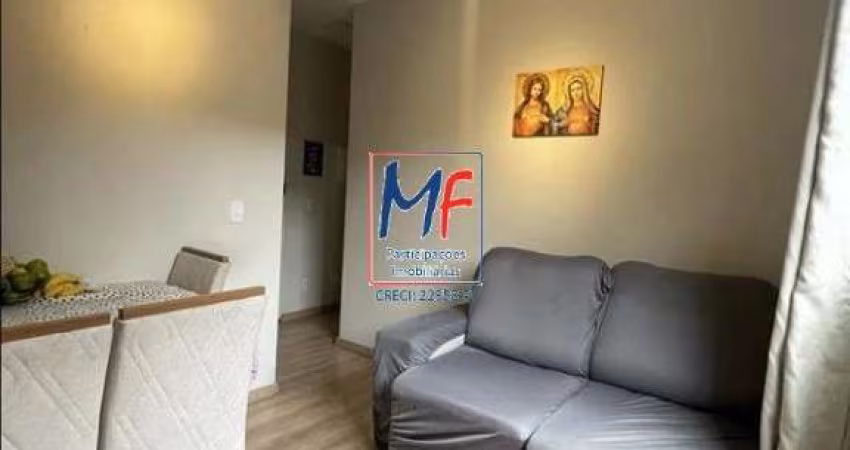 Excelente apto no Jardim Santo Antônio, com 41m² a.u., 2 dormitórios, sala, cozinha, moveis planejados, lavanderia, lazer. Prox. Metrô Giovanni Gronchi (REF 20.959)