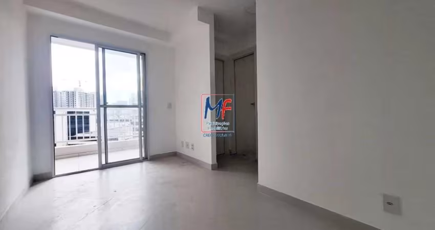 Excelente apto na Várzea da Barra Funda, com 42m² a.u., 2 dormitórios, sala, cozinha, varanda, lazer. Prox. Shopping West Plaza, Parque da Água Branca (REF 20.972)