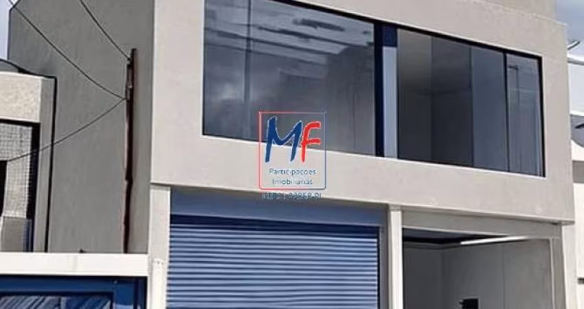 Excelente Galpão Comercial, localizado na Mooca, com 210m² de área útil dois andares, recém construído, fachada com dez metros e pé direito com 4 metros. REF20853