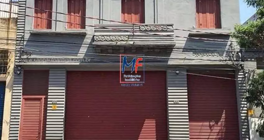 Excelente prédio para locação  em campos elíseos, com 760 m² a.u., terreno 495 m2, testada 11 m, zem ,  com cozinha, elevador, banheiros, escritório. ref 20.855