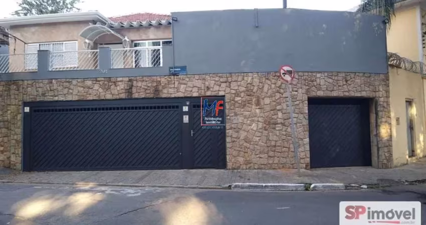 Excelente sobrado na Cidade Mãe do Céu, com 400m² a.u., 3 dormitórios (3 suítes), sala, cozinha planejada, piscina, 4 vagas . Aceita permutas. (REF 19.489)
