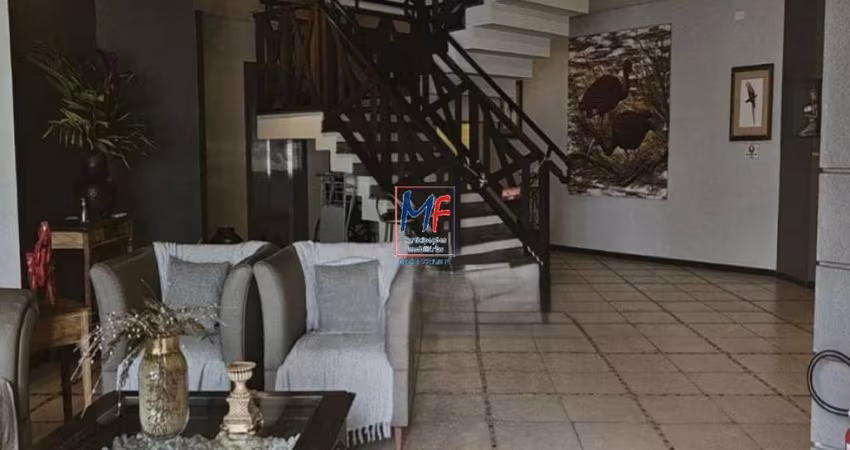Excelente apartamento de frente para o mar, em Ilhabela/SP, Praia do Perequê, 30 m² a.u.,1 dorm. (1 suíte), segurança 24h e lazer completo (REF 20.579)