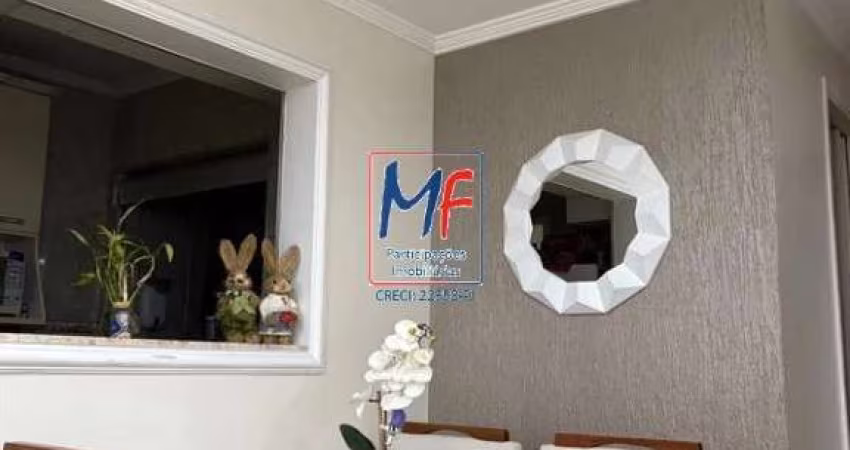 Excelente apto na Vila Amélia, com 50m² a.u., 2 dormitórios, sala, cozinha, lavanderia, sacada, 1 vaga, lazer. Prox. Av. Parada Pinto (REF 21.037)