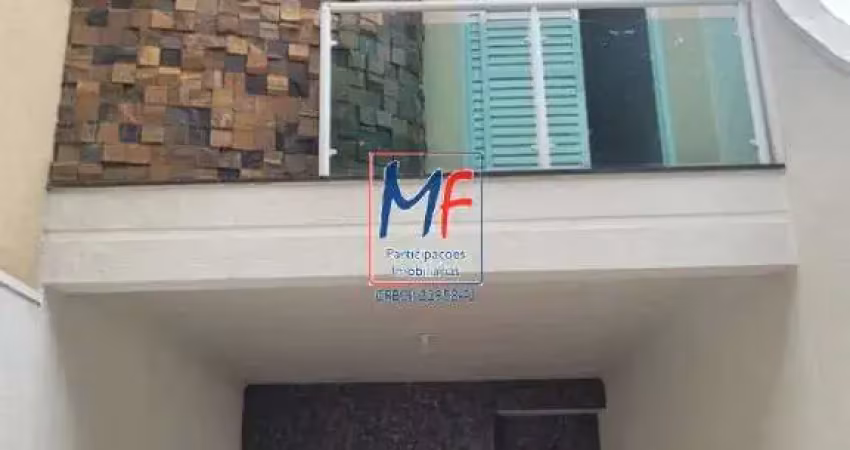 Excelente sobrado no parque residencial oratório, com 100m² a.u., 3 dormitórios (1 suíte), sala, cozinha, varanda, jardim de inverno, churrasqueira, 2 vagas (ref 20.840)