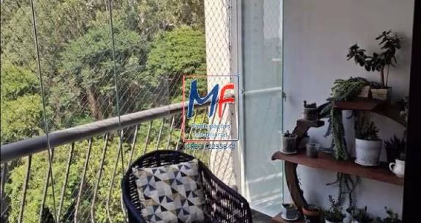 Excelente apto em Taboão da Serra, com 125m² a.u., 3 dormitórios (1 suíte), sala, cozinha, despensa, lavanderia, varanda envidraçada, 2 vagas (REF 20.966)