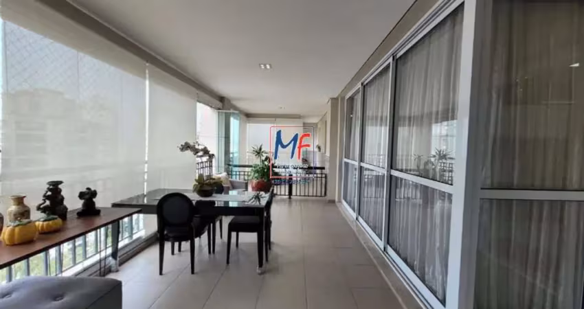 Excelente apto em santana, com 189m² a.u., 4 dormitórios (2 suítes), sala, cozinha, lavanderia, varanda gourmet envidraçada, 3 vagas, lazer. prox. av. imirim (ref 20.474)