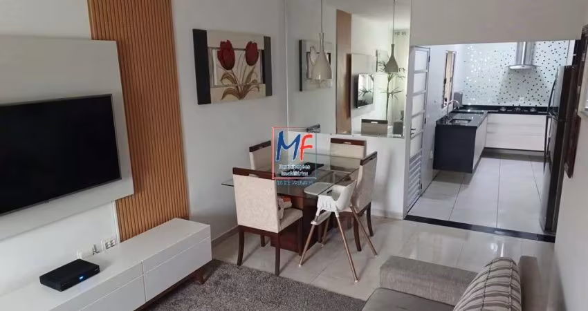 Excelente sobrado no Jardim Fernandes, com 110m² a.u., 3 dormitórios (1 suíte), cozinha, salas de estar e jantar, lavanderia, churrasqueira, 3 vagas (REF 20.839)