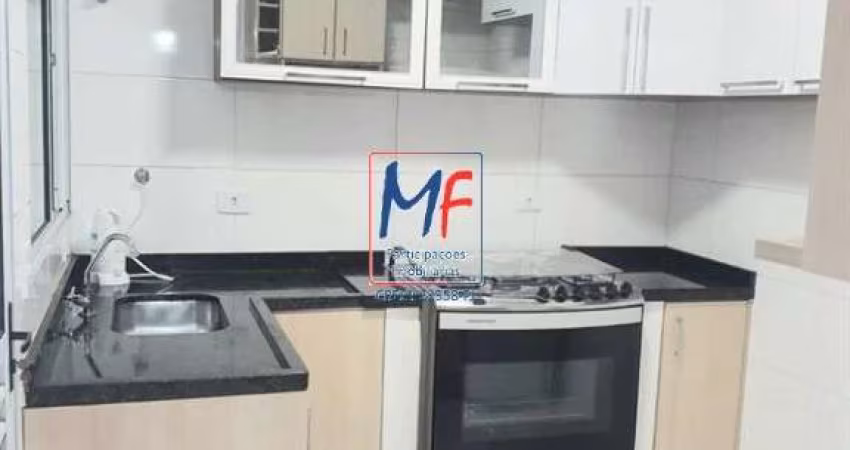 Excelente sobrado em cond. fechado na Vila Nova Mazzei, com 2 dormitórios (2 suítes), sala, cozinha, área de serviço, 1 vaga (automóvel e motocicleta) (REF 20.836)