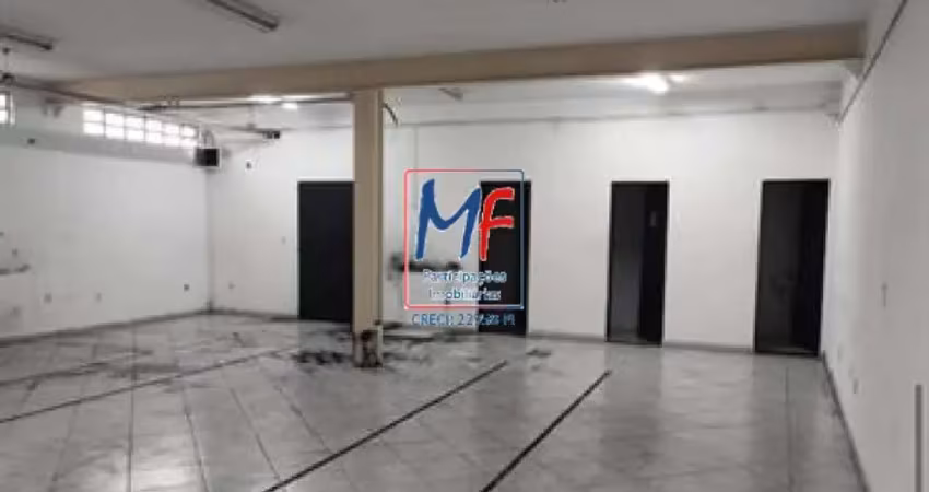 Excelente galpão na cidade são mateus, com284 m² a.u., 10 vagas. ideal para empresas de distribuição, confecção têxtil ou alimentos. prox. av. maria cursi (ref 21.130)