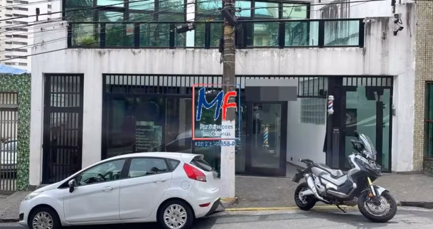 Excelente predio comercial localizado no paraiso, com 765 m² a.u., terreno 450 m2 , testada de 15 m , zoneamento zm, 6 vagas .vale a pena conferir.  ref 21.099