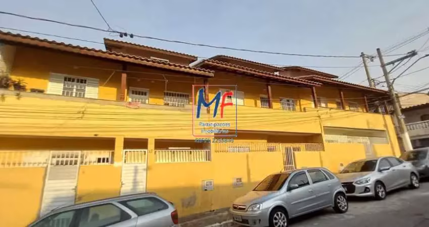 Excelente casa no parque cisper com 380m²  área útil,  assobradada e com 7 casas, luz e água individual. não possui vaga de garagem. ref 21.101