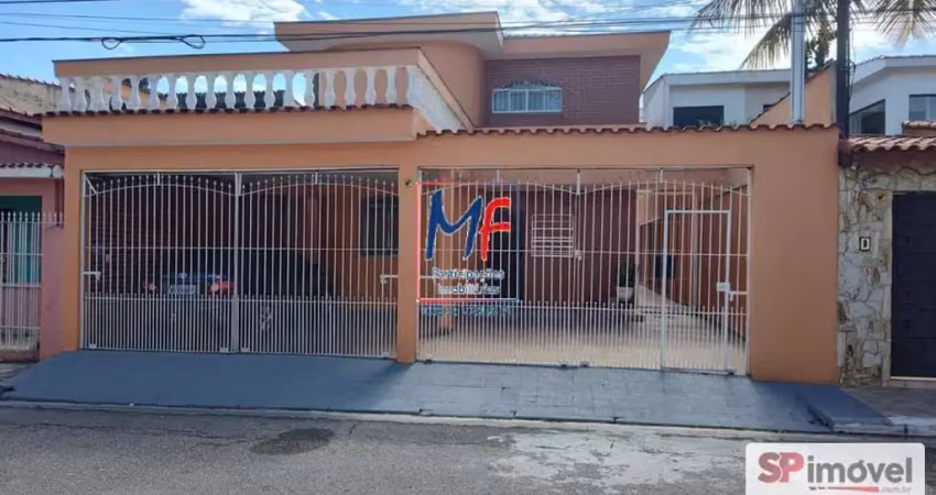Excelente sobrado na vila nhocune, com 214m² a.u., 3 dormitórios (1 suíte), sala, cozinha, escritório, quintal, edícula, 4 vagas. prox. av. prof. edgar santos (ref 21.166)