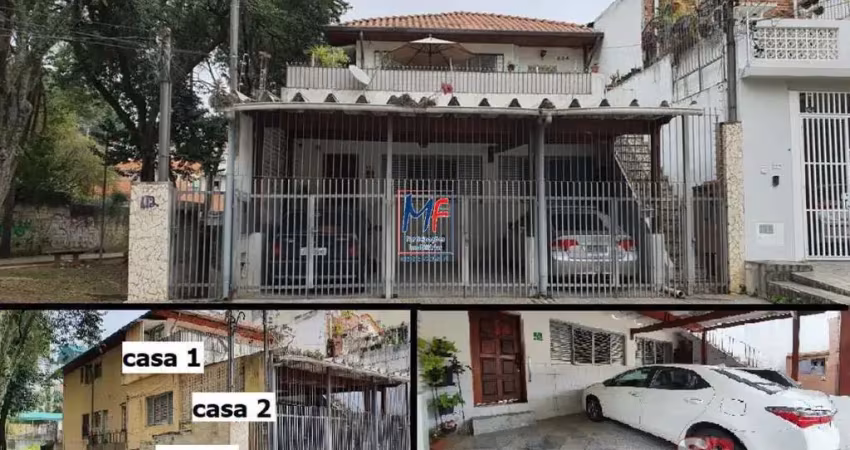 Excelente terreno aclimação, com 328 m² , 300 m2 a.u., composto de 3 casas/3 pavimentos, com entradas separadas. aceita permuta. prox. metrô ana rosa (ref 19.836)
