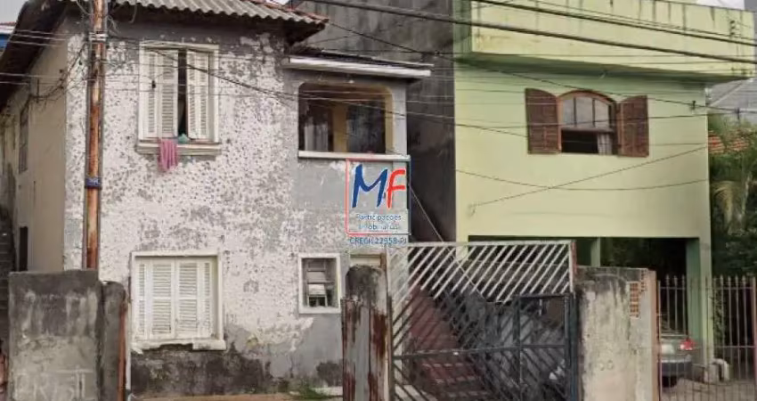 Excelente terreno na vila matilde, com 390 m² a.u., ideal para construção de casas ou prédio. prox. av. aricanduva e metrô vila matilde. aceita permuta . zm .  (ref 20.272)