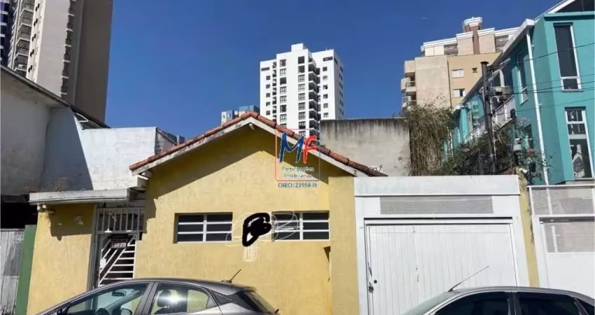 Terreno com casa antiga para demolir com 95m ² de área total, 10 metros de frente e 9,50 de fundos. aceita financiamento bancário! ref: 19.711