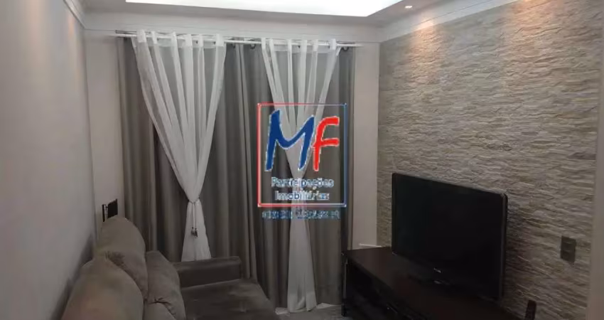 Excelente apto no campestre, em santo andré/sp, com 68m² a.u., 3 dormitórios (1 suíte), sala, cozinha, lavanderia, sacada, 2 vagas cobertas, lazer (ref 21.233)