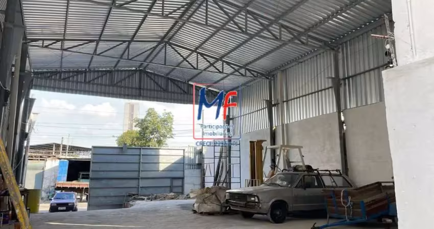 Excelente galpão no ipiranga, 100 m² a.u., com 2 sobrados nos fundos, próx. avenida do estado, presidente wilson e ricardo jafet. zpi. não aceita permutas;. ref 21.172