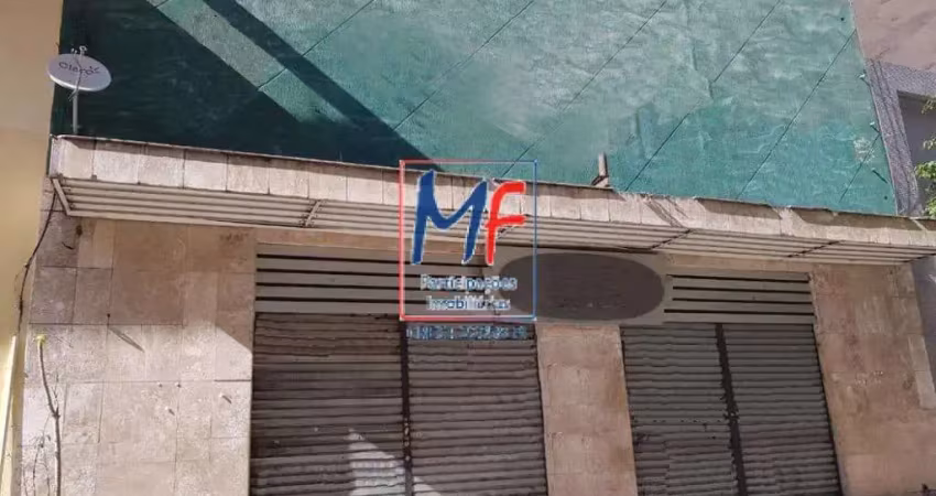 Excelente galpão localizado no centro, com 322 m² de área útil, com sala, cozinha, salão com vão livre e  mezanino nos fundos.  zcp-b - ref 21.177