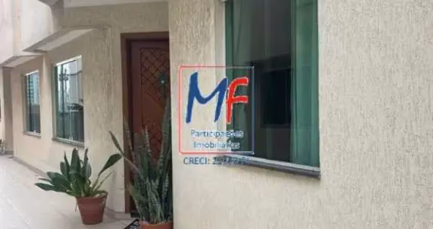 Excelente sobrado em cond. fechado na vila scarpelli, santo andré/sp, 188m² a.u., 3 dormitórios (1 suíte), sala, cozinha, depósito, churrasqueira, 3 vagas  (ref 21.246)