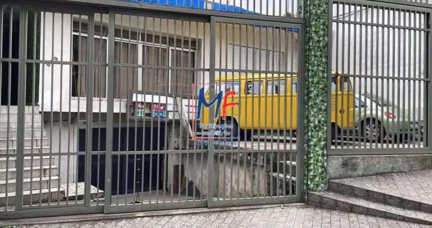 Excelente casa localizada no paraiso, com 162 m² de área útil,  terreno 222 m2 , frente 12 m, com 2 dormitórios, 1 banheiro e 6 vagas de garagem. ref 21.194