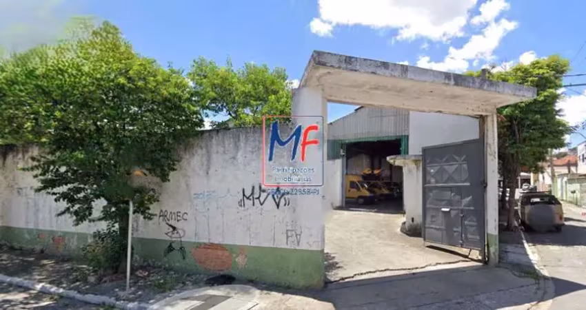 Excelente terreno para venda na penha, 1.729 m²  a.t, 40 metros de frente, zoneamento: zeis-3. muto bem localizado. agende sua visita. ref: 21.283