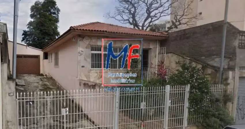 Excelente terreno e galpão na vila santo estéfano, com 291m² de área útil, um terreno reto que reúne 4 casas independentes e um galpão . zoneamento zc. ref 21.287