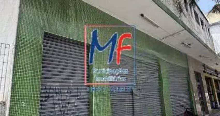 Excelente loja comercial nos campos elíseos, com 84 m² a.u., nas proximidades da av. são joão (ref 21.333)