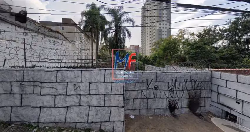 Excelente terreno para venda no morumbi , com 1.500m² de area ,  30 metros de testada. zoneamento: zeis-3. não aceita permutas. agende sua visita.  ref: 21.344