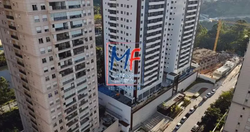 Excelente apto no alphaville empresarial,  barueri/sp, 52 m² a.u., 2 dormitórios, sala, cozinha, varanda, 1 vaga, lazer. prox. parque municipal de barueri (ref 21.417)