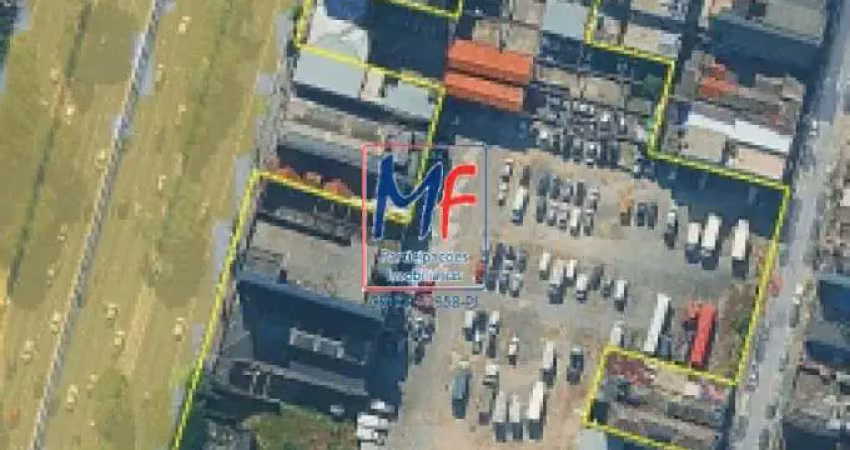 Excelente terreno para venda na luz, 11.500 m² de área , 6.077 m²  área construída. zoneamento: zc. não aceita permutas. agende já a sua visita. ref: 21.423