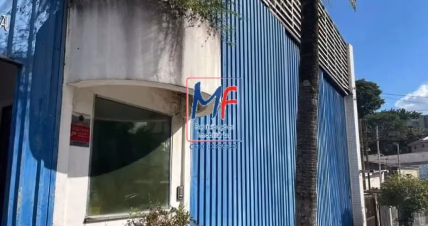 Excelente galpão localizado na vila guarani (zona sul), com 1423m² de área útil, com plataforma para caminhões e 7 banheiros. ref 21.254