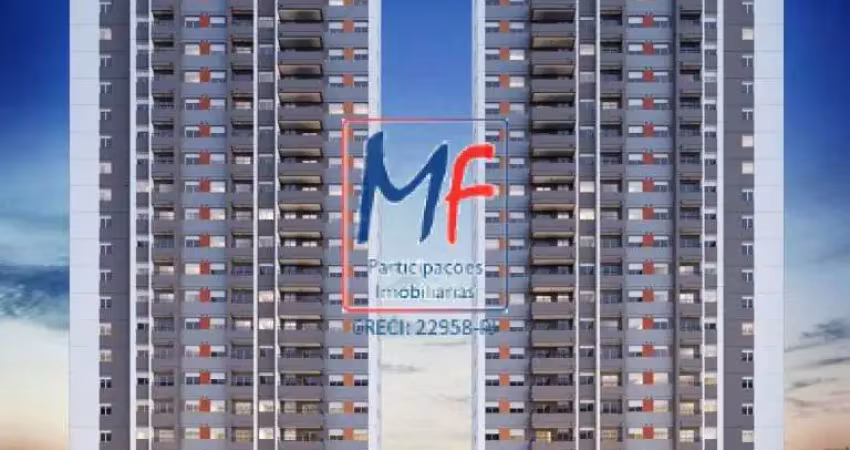 Excelente apto na vila tolstói, com 36 m² a.u., 2 dormitórios, sala, cozinha, 1 vaga, lazer. prox. metrô vila tolstói (ref 21.503)