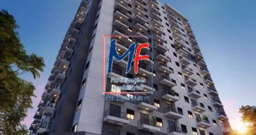 Excelente apto em campos elíseos, com 38 m² a.u., 2 dormitórios, sala, cozinha, lazer. prox. metrô marechal deodoro (ref 21.505)