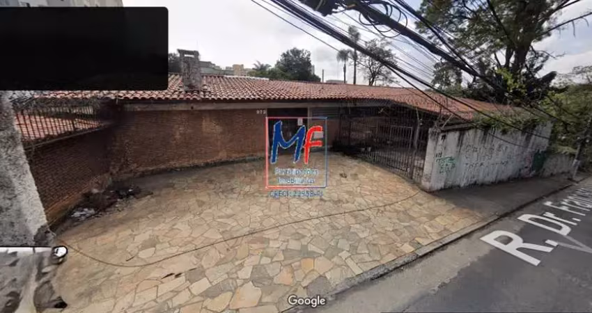 Excelente terreno, localizado no morumbi, com área de 1.500m², frente 30 metros, analisa permuta física no local em ate 90%, zoneamento zeis-3. ref: 21.537.