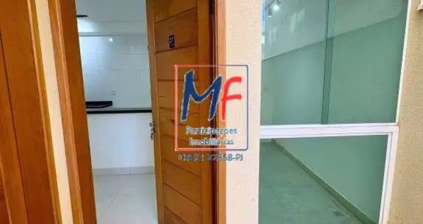 Excelente apartamento localizado vila antonina, com 39m² de área útil , 1 dormitório , sala, cozinha e 1 banheiro , situado a 1 km do shopping anália franco . ref 21.549