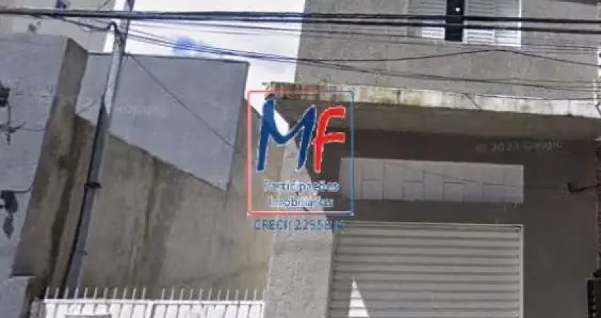 Excelente casa na mooca,  50 m² a.u., 2 dormitórios, sala, cozinha, área serviço, quintal. prox. av. paes de barros (ref 21.667)