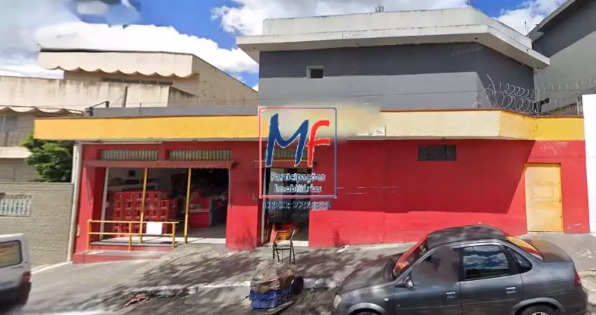 Excelente prédio comercial na vila cisper, com 833 m² a.c. e  553 m²  terreno, zoneamento zeis-1. ref 21.650