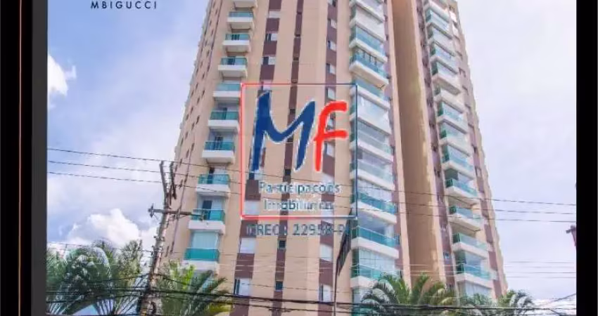 Excelente apto no jd. américas, sbc/sp, 132 m² a.u., 3 dormitórios (3 suítes), sala, cozinha, 2 vagas, lazer. prox. paço municipal de são bernardo do campo (ref 21.679)
