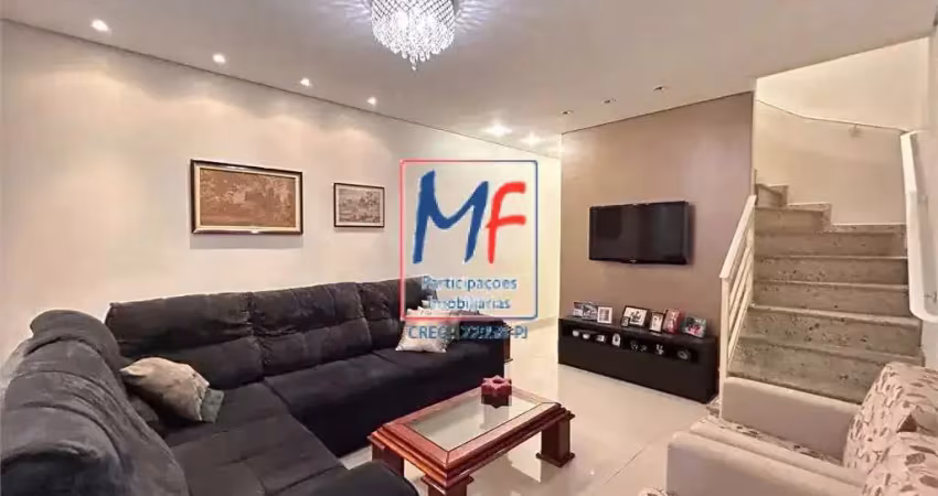 Excelente sobrado na vila irmãos arnoni, com 169 m² a.u., 3 dormitórios (1 suíte), sala, cozinha, lavanderia, sacada, área gourmet, churrasqueira, 2 vagas (ref 21.944)
