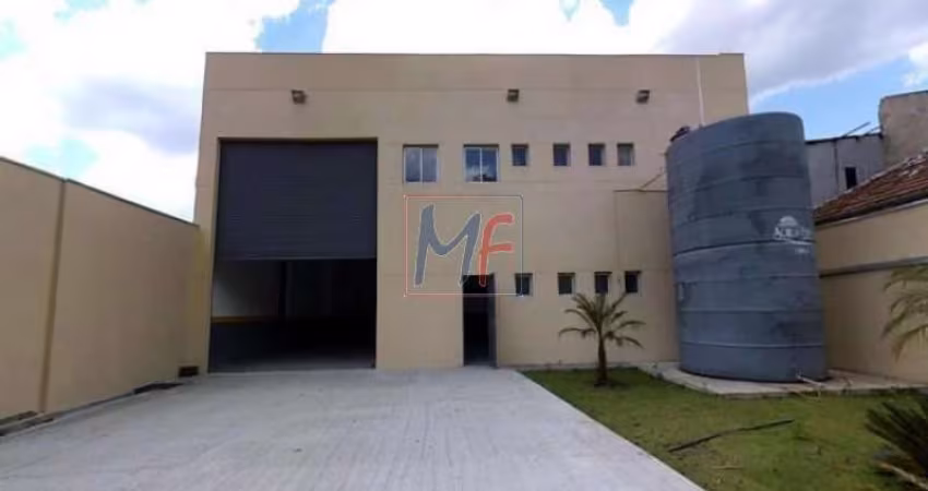 Galpão com TERRENO terreno  2.600 m² - 2.200 m² a.c. Bom para Investidor locado R$ 64.000,00 até Dez/27 . . REF  815 -