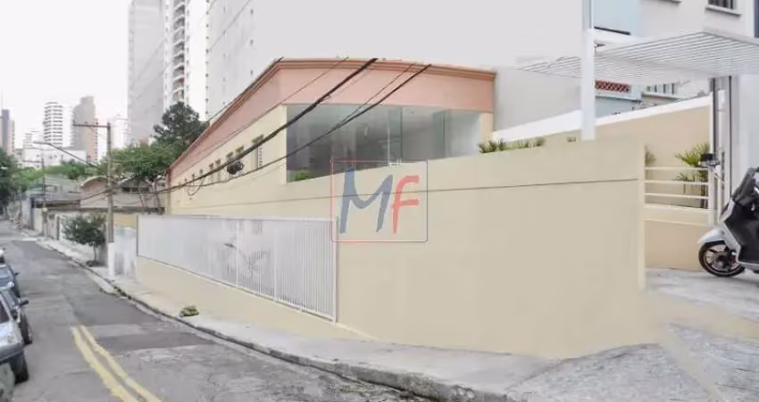 Excelente galpão coml / indl com 504  m²terreno e  710  m² a.c. 12 vagas . locado ate 2025 .  vale a pena conhecer de novo. ref 865 -