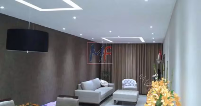 Excelente Sobrado no bairro Jardim Norma, com 3 dorms. (sendo 3 suítes), área de serviço grande, moveis planejados, 4 vagas. REF: 5.859