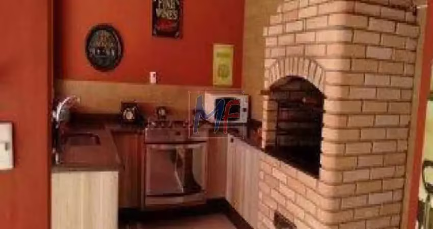 Ref: 6597 - lindo sobrado na vila carrão, todo decorado, possui 3 dorms sendo 1 suíte, 4 vagas, espaço gourmet com churrasqueira.