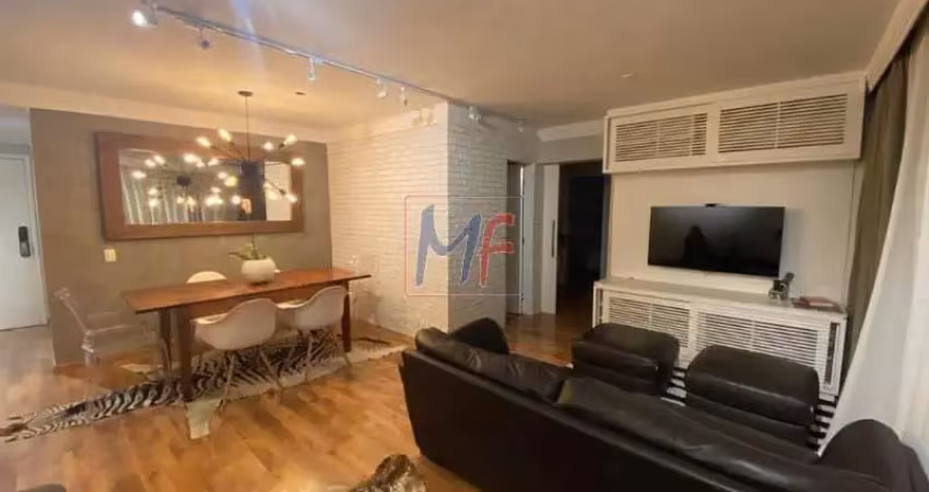 Ref 6642- lindo apto na vila suzana com 103 m² sendo 3 suítes, sacada gourmet. armários planejados, ar condicionado, escritório, 2 vagas.